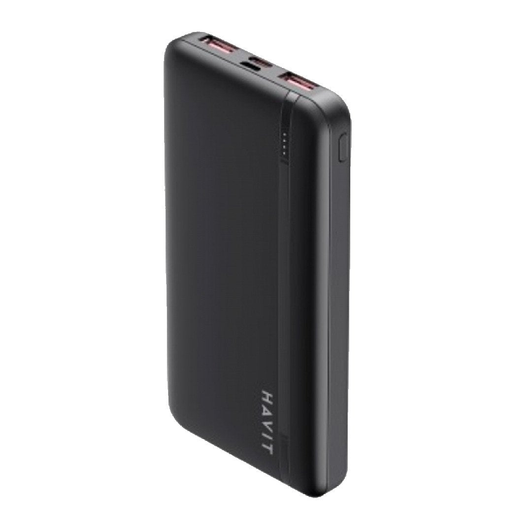 POWER BANK HAVIT 10000 MAH BLACK PANTALLA LED