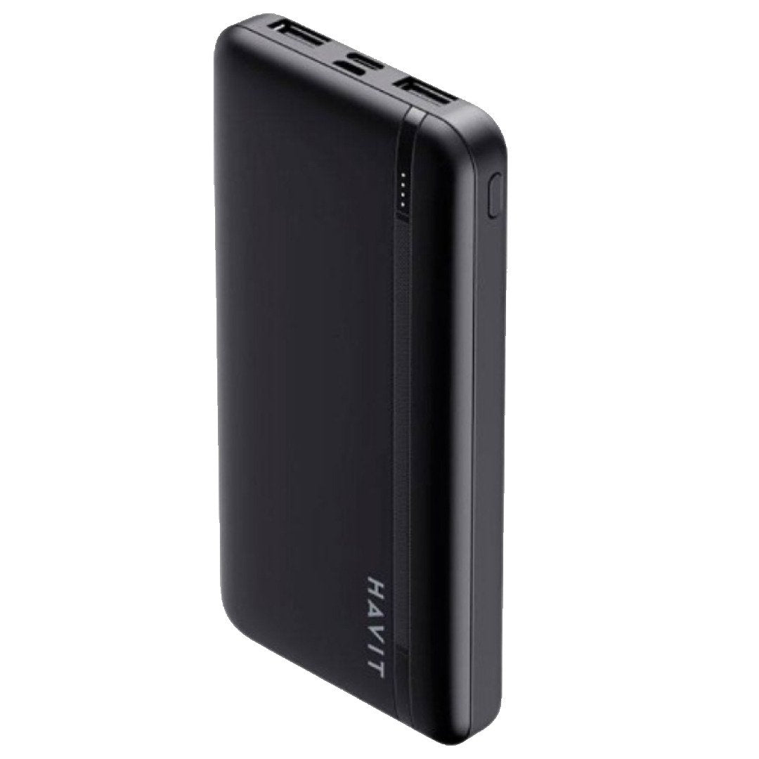 Power Bank Havit PB90 10000mAh Negro con 2 USB y USB-C