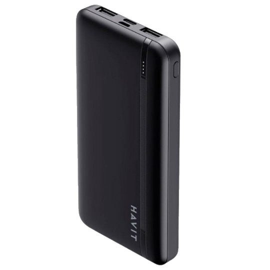 Power Bank Havit PB90 10000mAh Negro con 2 USB y USB-C