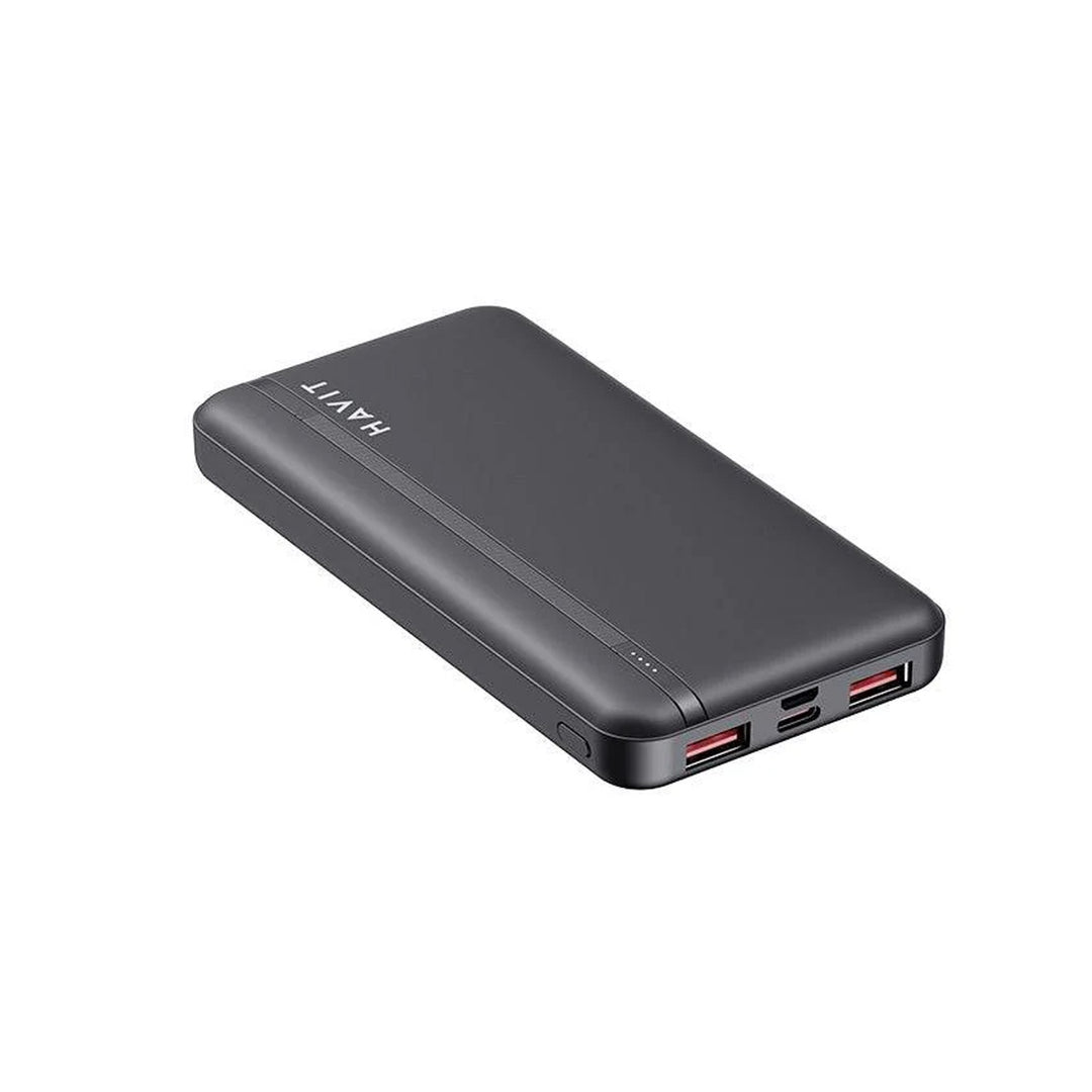 Power Bank Havit PB90 10000mAh Negro con 2 USB y USB-C