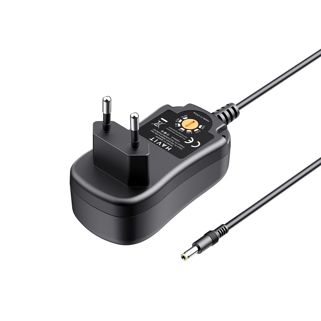 Cargador Universal Havit QA8014 24W con Voltaje Regulable