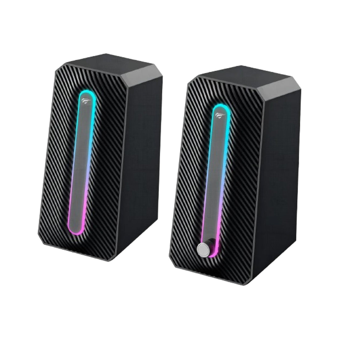 Parlantes Gamer Havit SK216 RGB USB 10W Estéreo para PC