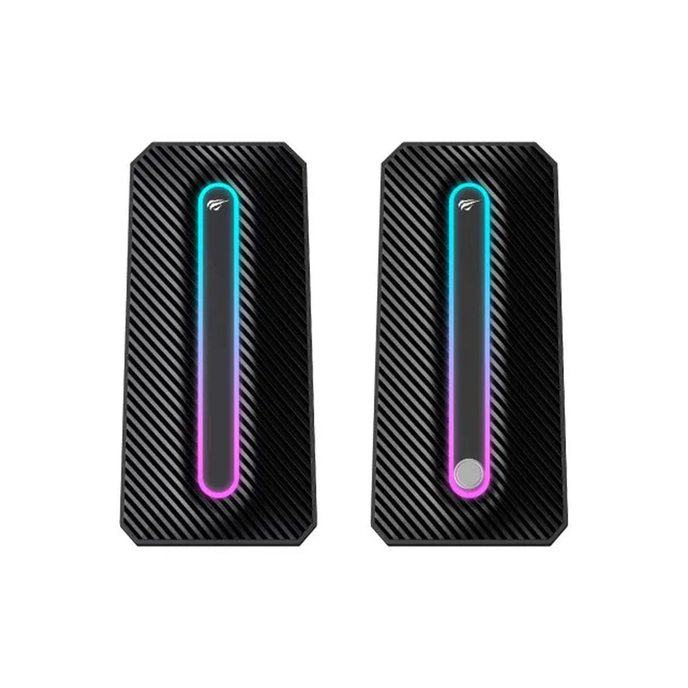 Parlantes Gamer Havit SK216 RGB USB 10W Estéreo para PC
