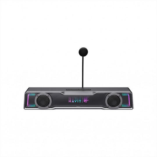 Soundbar Gamer Havit SK220 RGB Bluetooth con Micrófono
