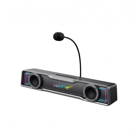 Soundbar Gamer Havit SK220 RGB Bluetooth con Micrófono