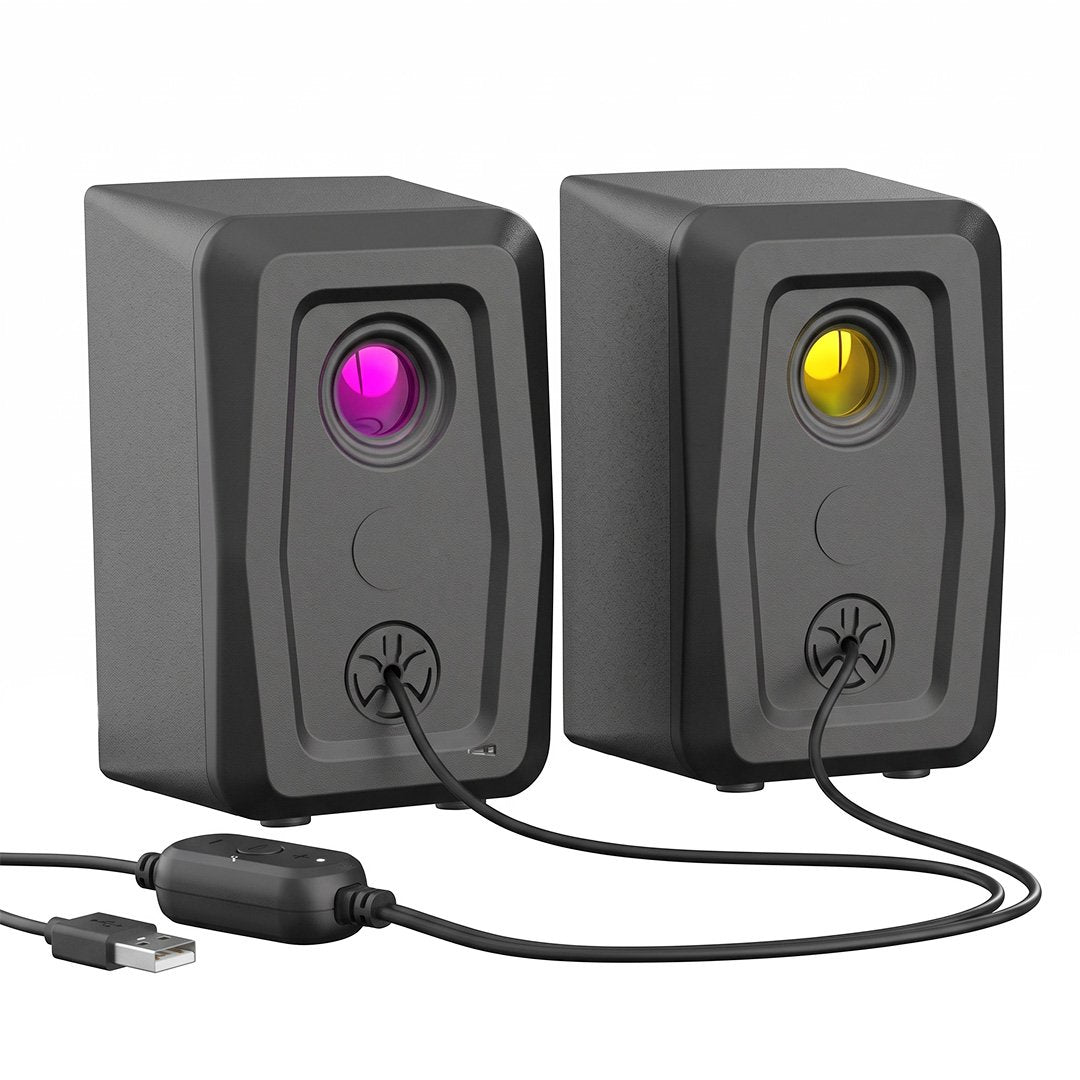 Parlante Havit gamer retroiluminado USB