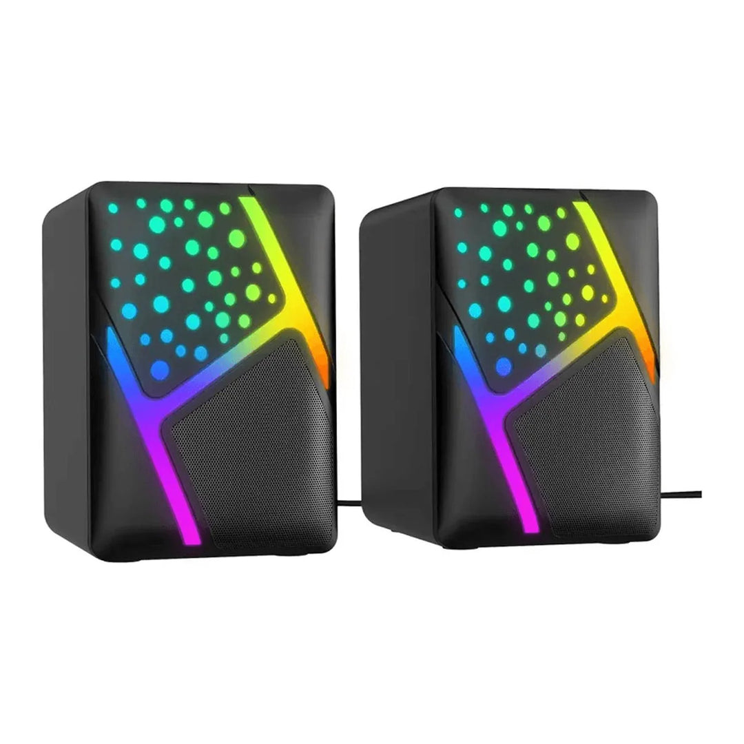 Parlantes Havit SK763 para PC USB 2.0 con LED