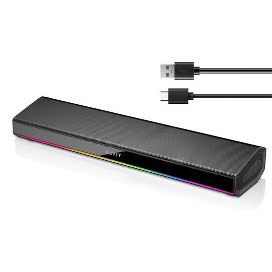Barra de Sonido Havit SK770 Bluetooth RGB 10W Portátil