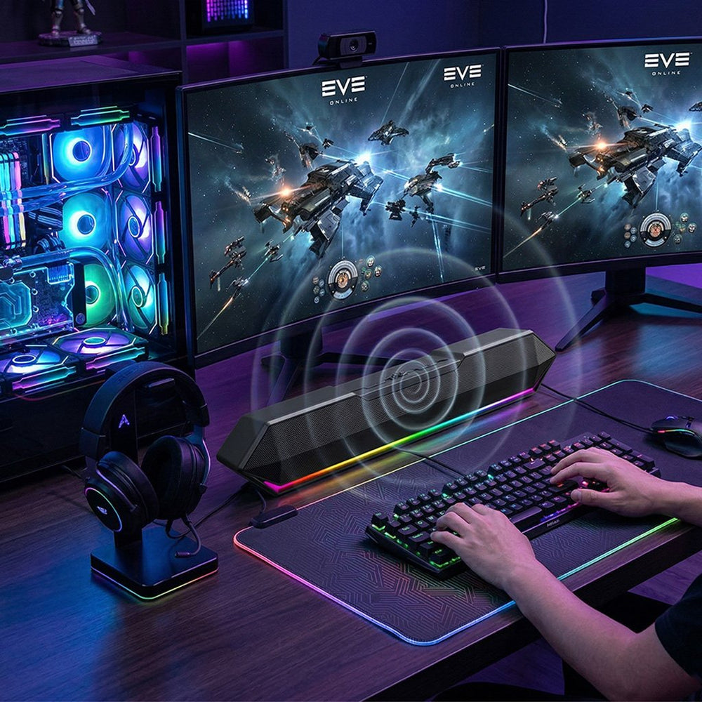 Barra de Sonido Havit SK722 Stereo RGB