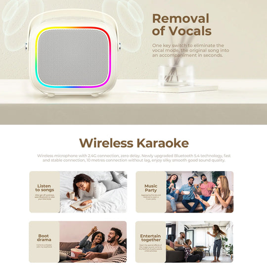 Parlante Bluetooth Havit 5W Portátil con Bluetooth 5.4 USB-C