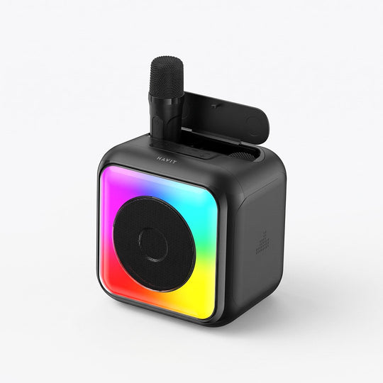 Parlante Havit inalámbrico con Bluetooth, negro