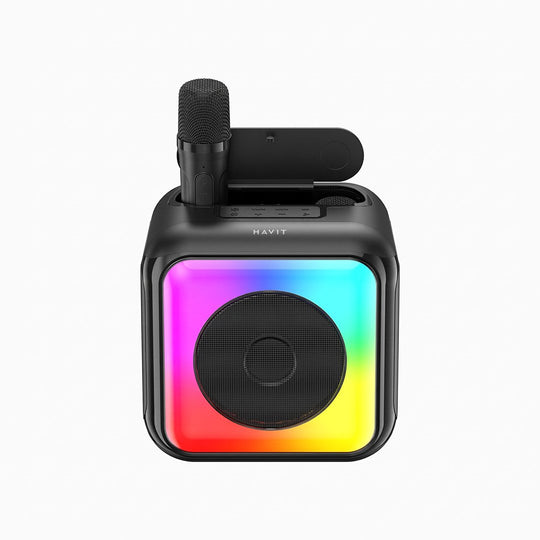 Parlante Havit inalámbrico con Bluetooth, negro