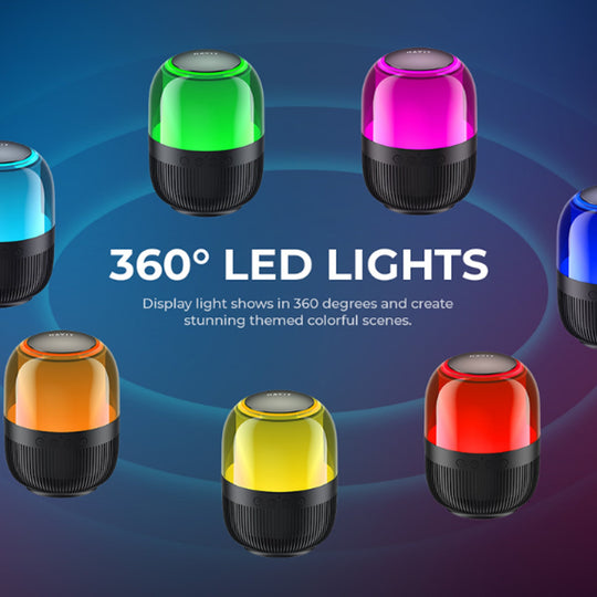 Parlante Bluetooth Havit SK889BT con Luz Multicolor RGB