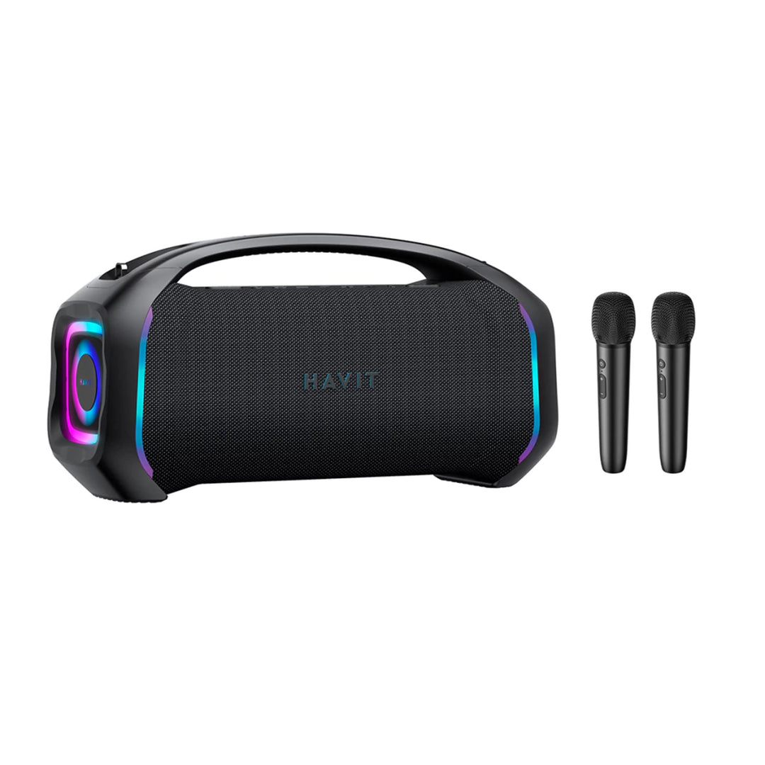 Parlante Bluetooth Havit SK910BT 200W con Luces RGB e IPX6
