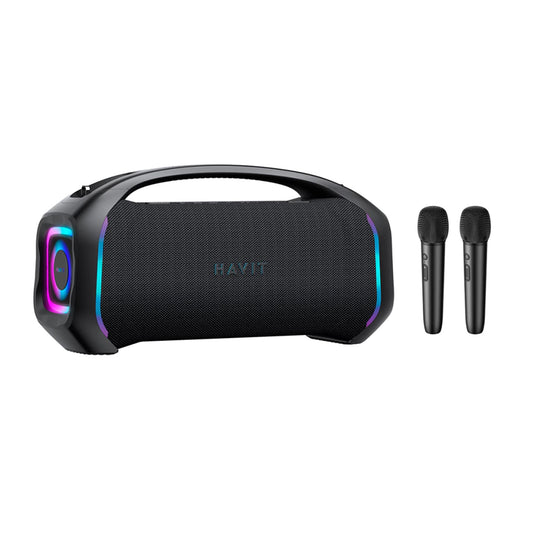Parlante Bluetooth Havit SK910BT 200W con Luces RGB e IPX6
