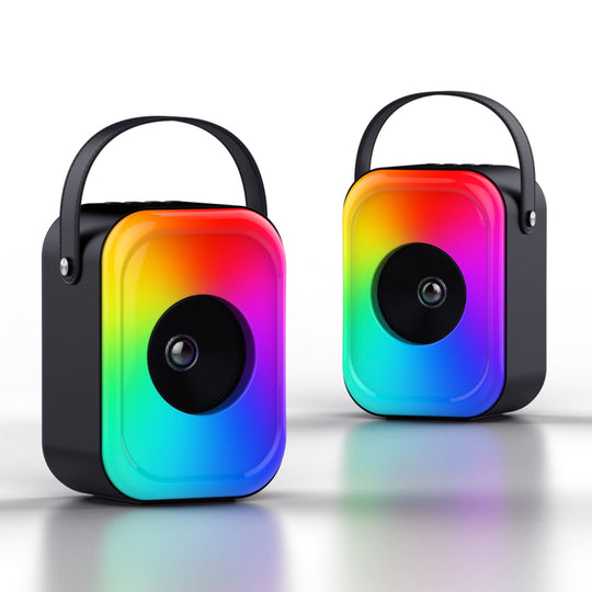 Parlante Havit SQ128BT Tipo Trolley Bluetooth RGB – Negro
