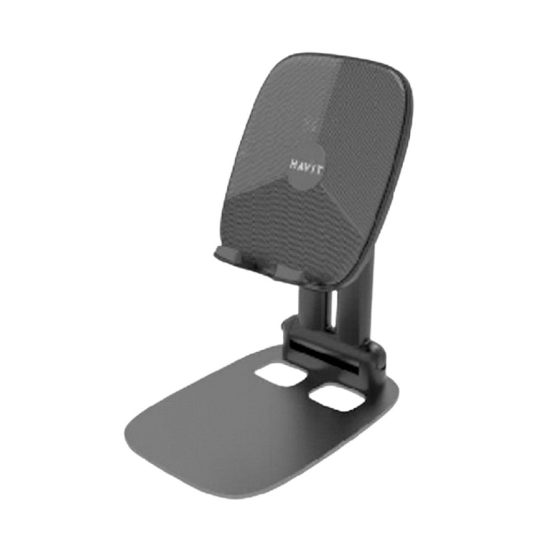 SOPORTE HAVIT ST7165 PARA CELULAR PLEGABLE PARA ESCRITORIO NEGRO