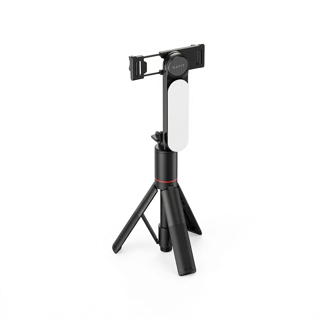 Trípode Selfie Havit ST7600 Bluetooth con Flash