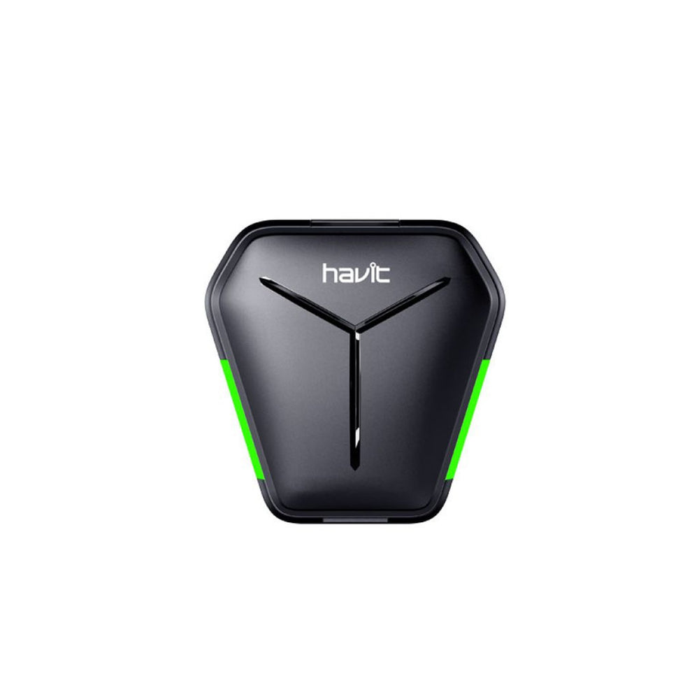 Auriculares Inalámbricos Havit TW938 Bluetooth 5.0 Waterproof IPX5 RGB – Negro y Verde