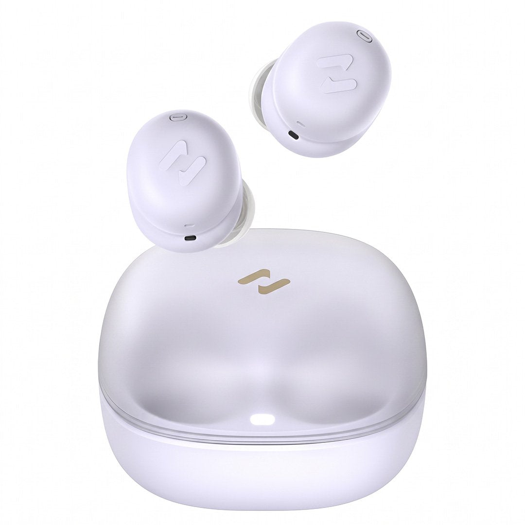 Auricular Havit inalámbrico Bluetooth 5.0 con control táctil inteligente, violeta