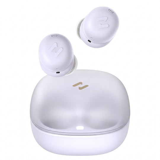 Auricular Havit inalámbrico Bluetooth 5.0 con control táctil inteligente, violeta