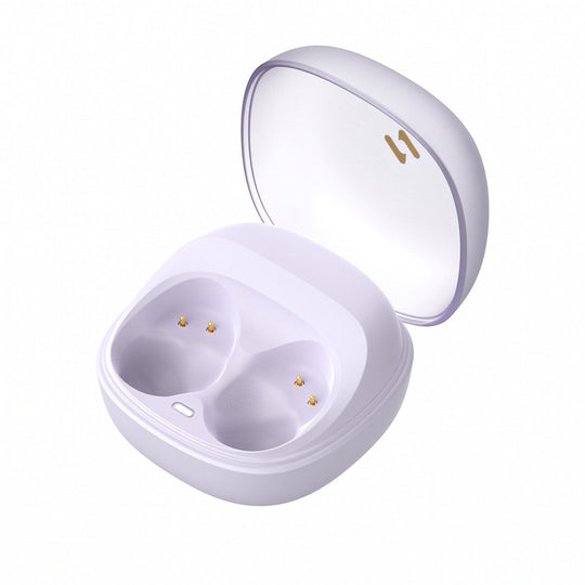 Auricular Havit inalámbrico Bluetooth 5.0 con control táctil inteligente, violeta