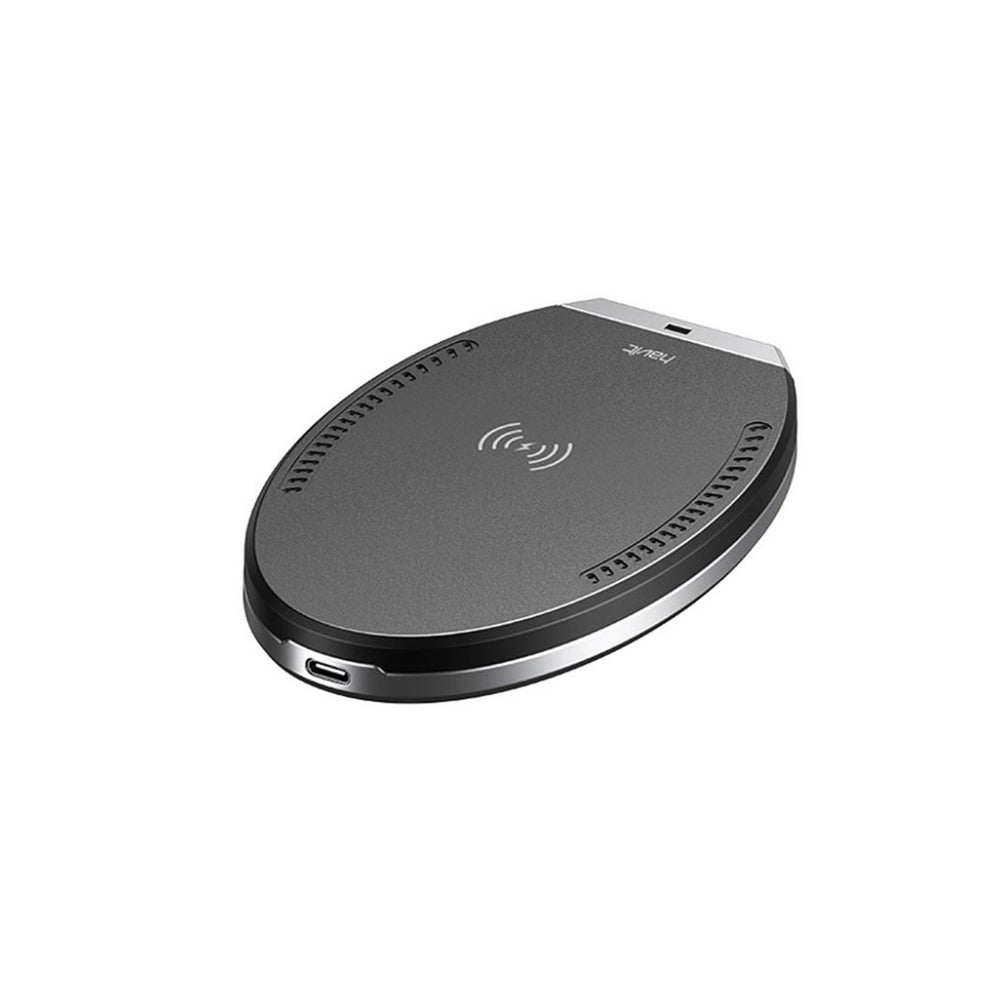 Cargador Inalámbrico Havit 2 en 1 para Celular y Auriculares – Negro