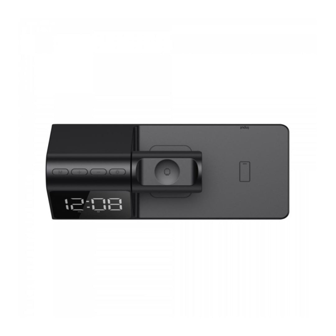 Cargador Inalámbrico 3 en 1 Havit W3042 con Reloj y Alarma 15W