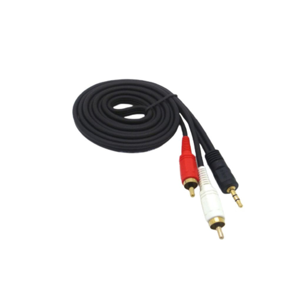 Cable de Audio Havit 3,5 mm a 2 RCA de 1,5 Metros