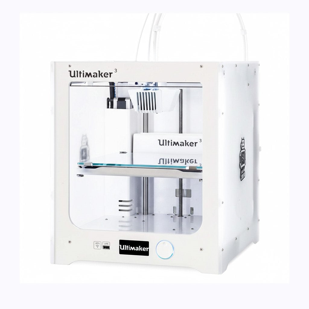 Impresora 3D Ultimaker 3 con Doble Extrusión y WiFi