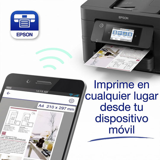 Impresora Multifunción Epson WorkForce Pro WF-4820DWF A4 WiFi