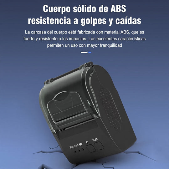 Impresora Térmica Portátil ZJ-5810 58 mm Bluetooth USB-C