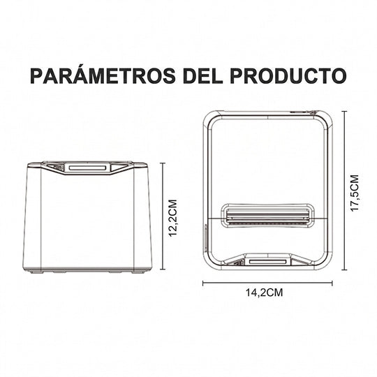 Impresora Térmica de Tickets ZJ-8370 80 mm USB LAN WiFi con Autocorte