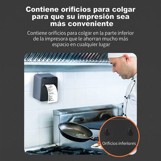 Impresora Térmica de Tickets ZJ-8370 80 mm USB LAN WiFi con Autocorte