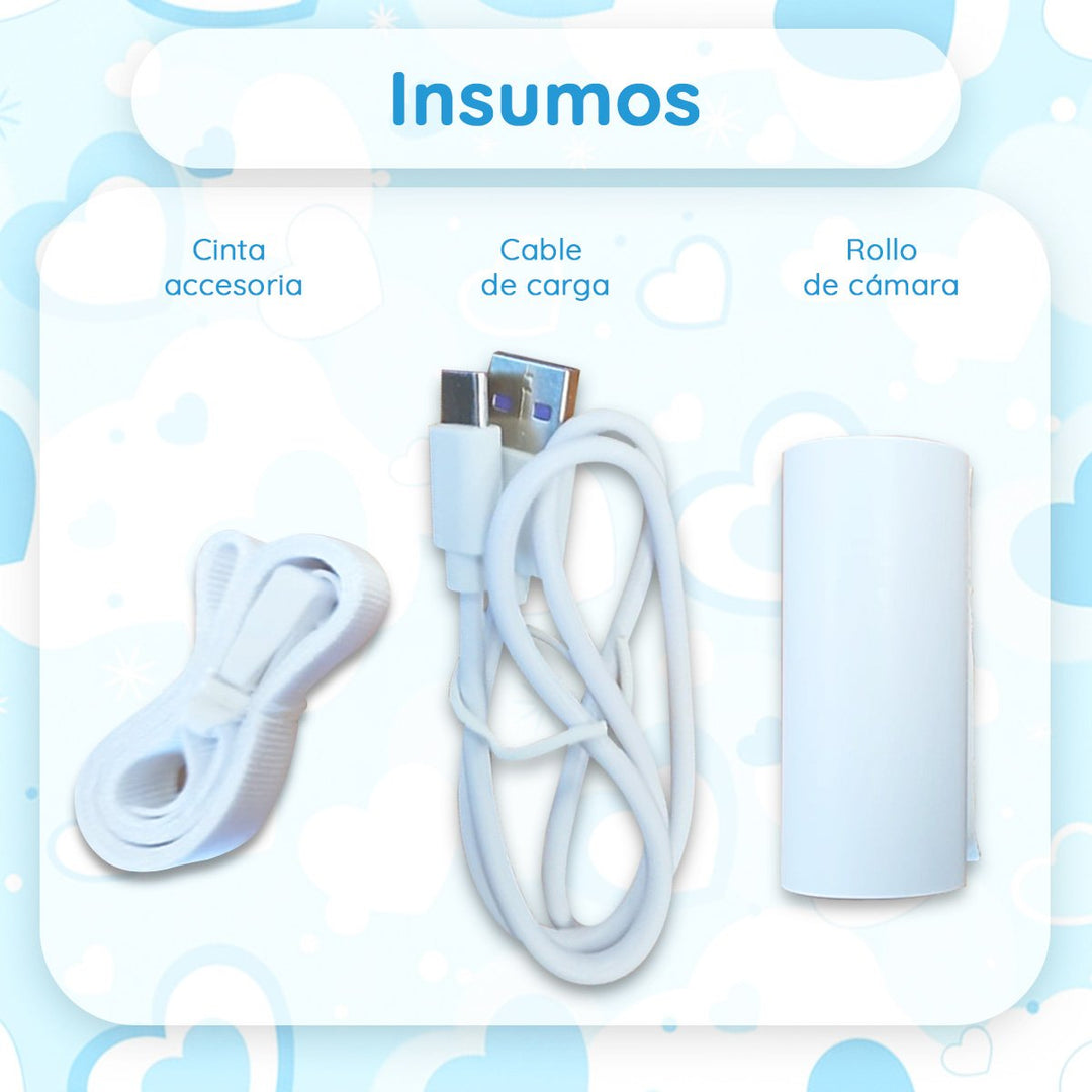 Cámara Infantil con Impresora Instantánea AM300 Full HD