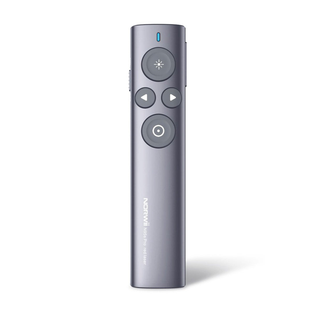 Presentador Inalámbrico N95s Pro con Air Mouse y Láser Digital