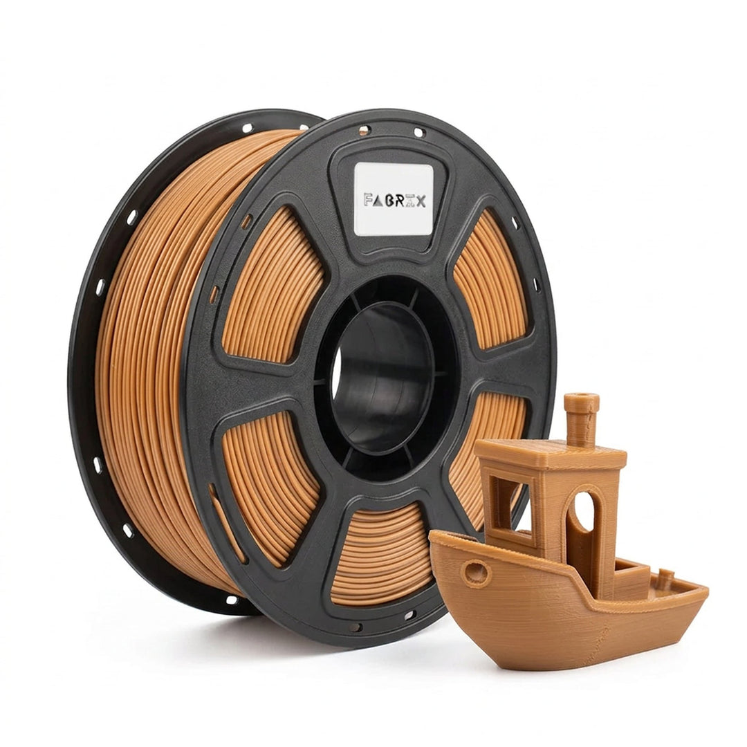 Filamento ABS para Impresora 3D 3 mm 1 kg Marrón