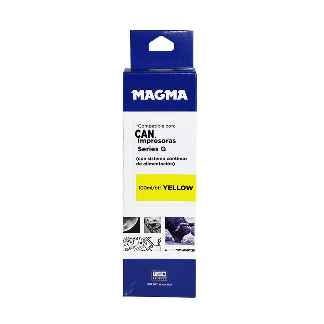 Tinta Magma Amarilla para Canon CISS 100 ml