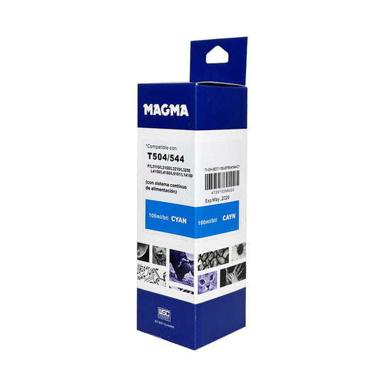 Tinta Magma Cian para Epson 504/44 100 ml