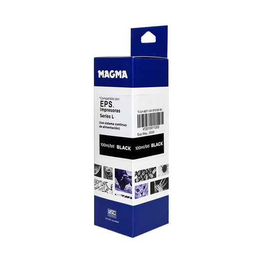 Tinta Magma Negra para Epson CISS 100 ml