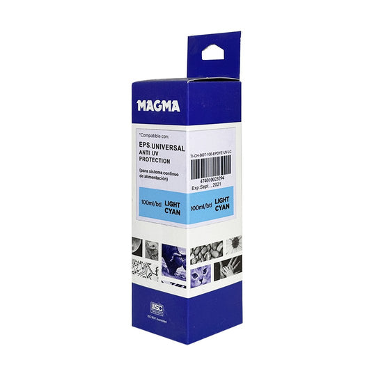 Tinta Magma Cian Claro Anti UV para Epson CISS 100 ml