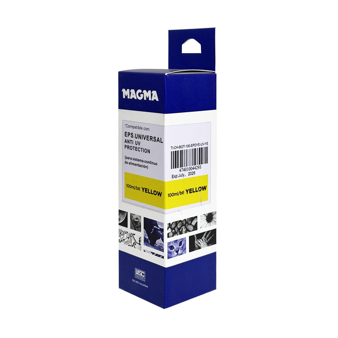 Tinta Magma Amarilla Anti UV para Epson CISS 100 ml