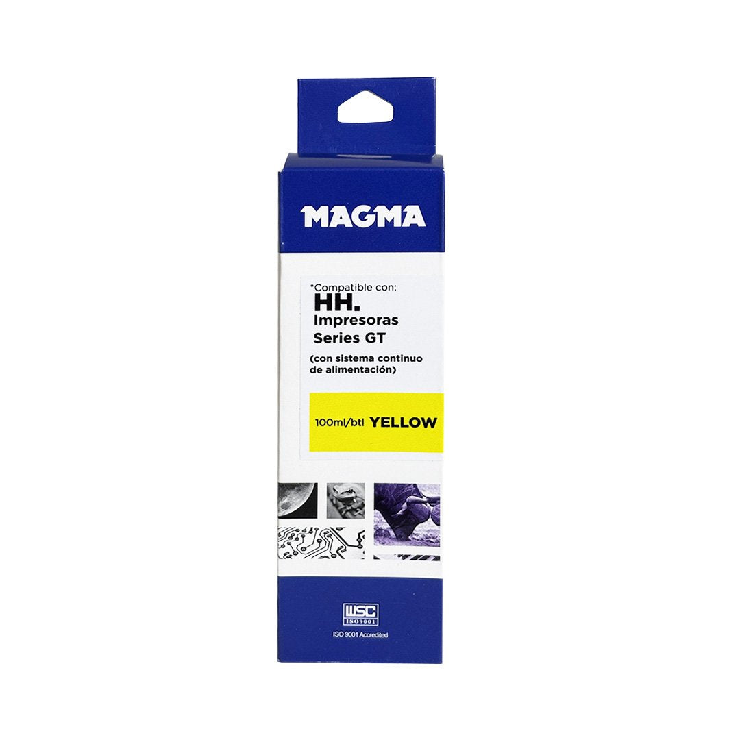 Tinta Magma Amarilla para HP CISS 100 ml