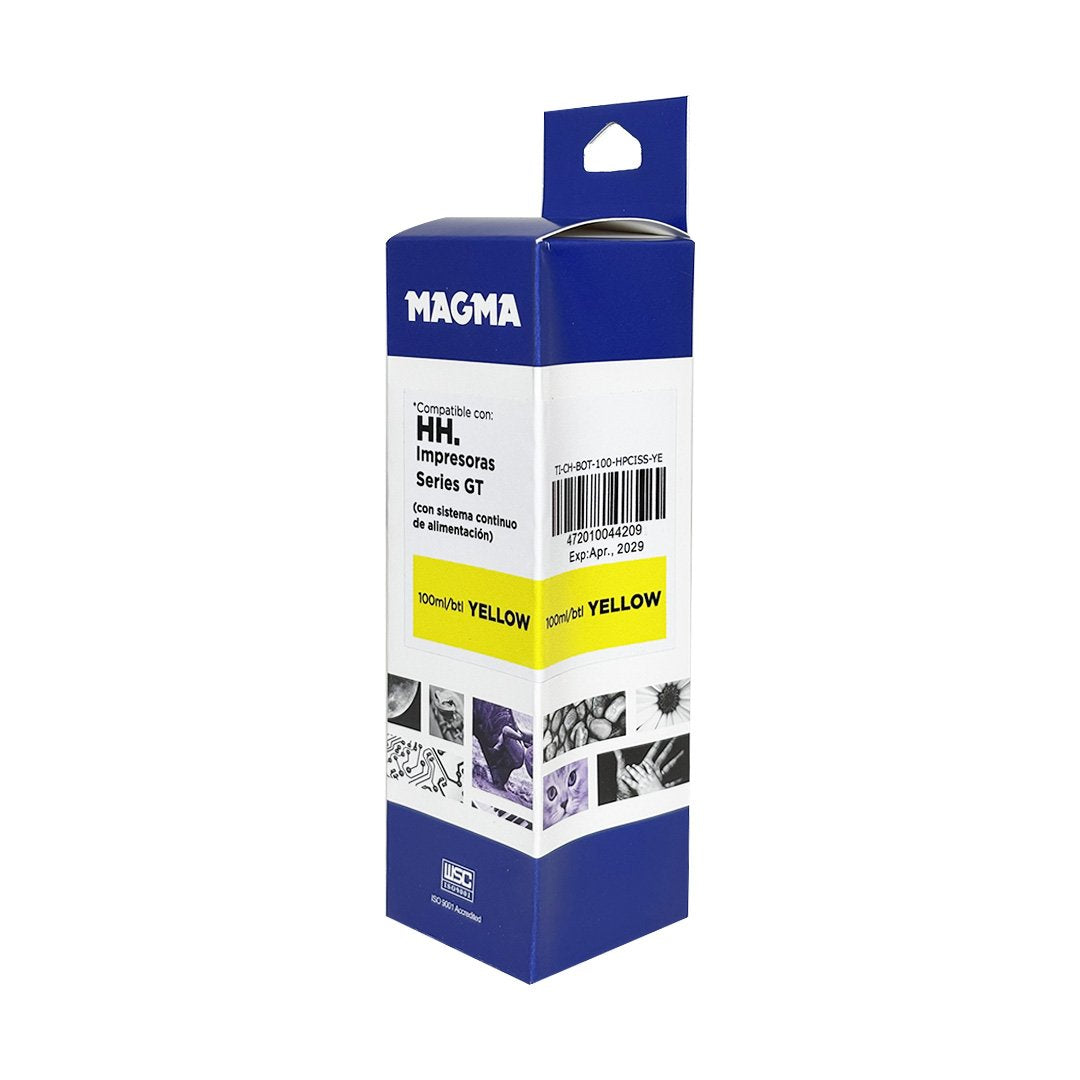 Tinta Magma Amarilla para HP CISS 100 ml