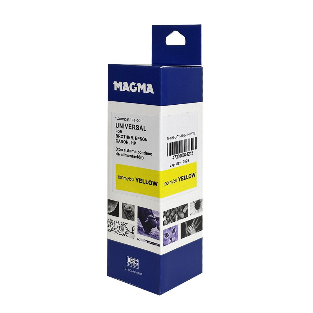 Tinta Magma Amarilla Universal 100 ml