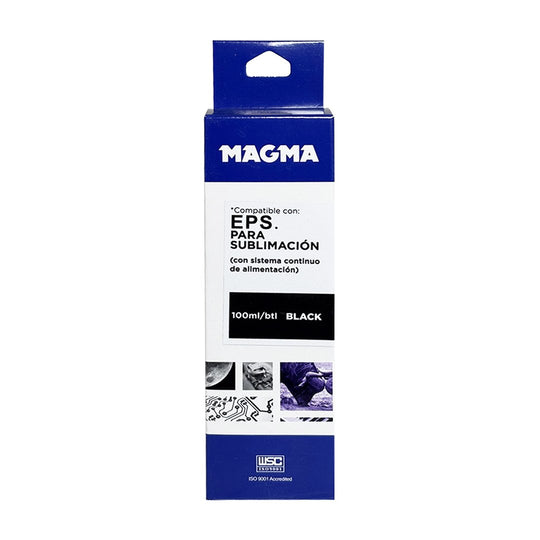 Tinta Magma Negra para Epson Sublimación 100 ml