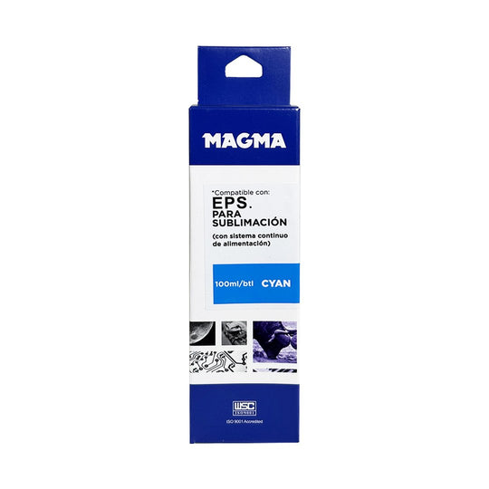 Tinta Magma Cian para Epson Sublimación 100 ml