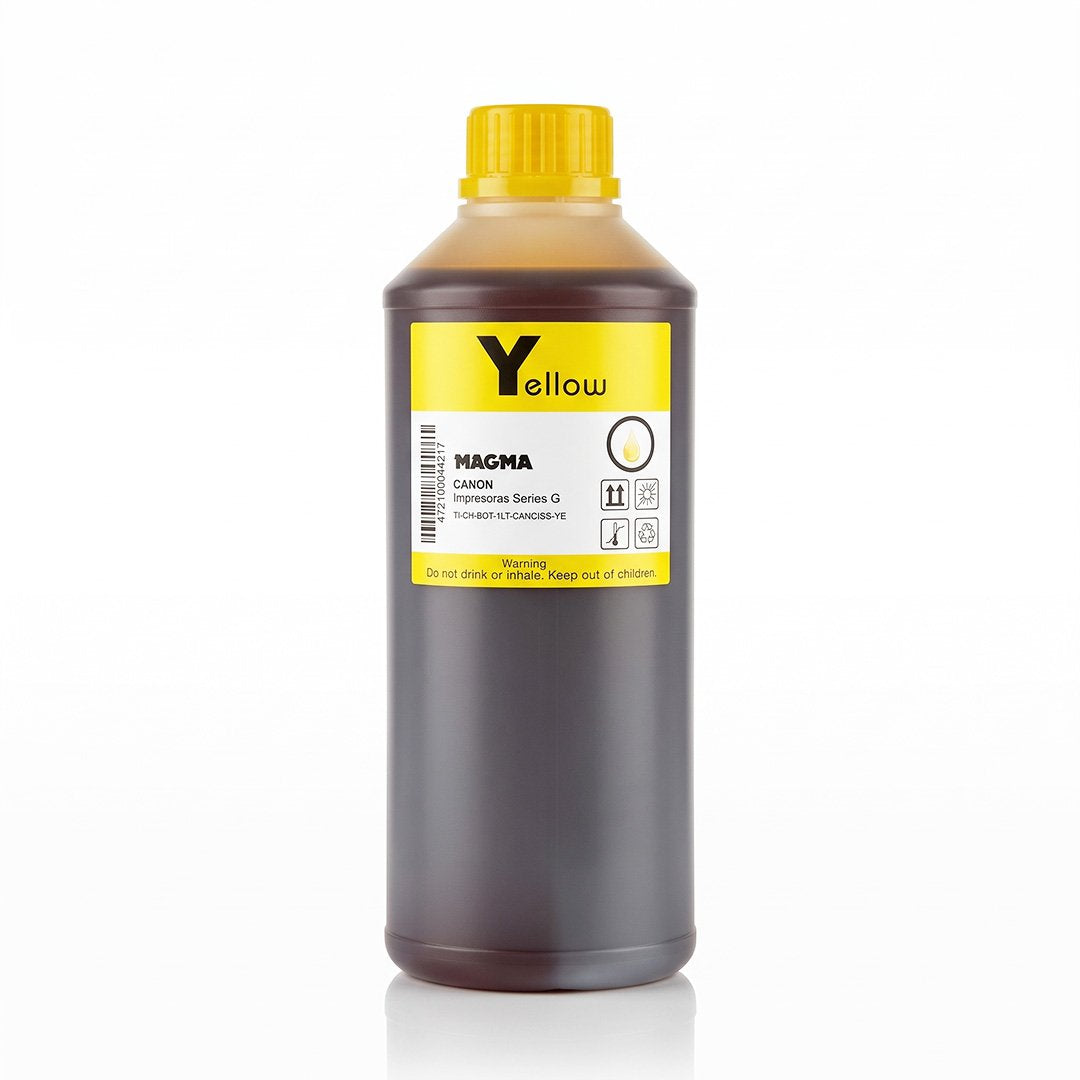 Tinta Magma Amarilla para Canon CISS 1 Litro