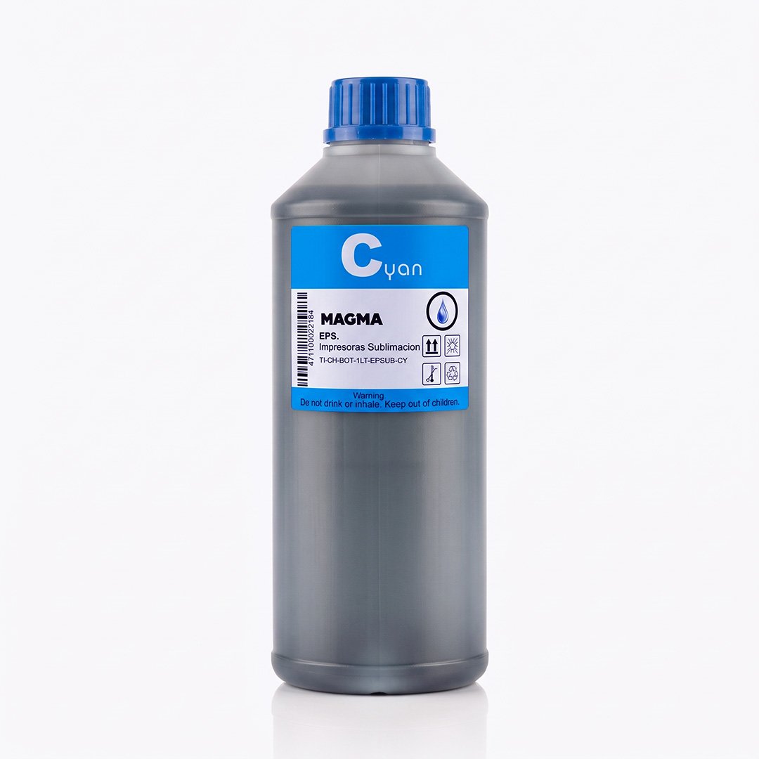 Tinta Magma Cian para Epson Sublimación 1 Litro