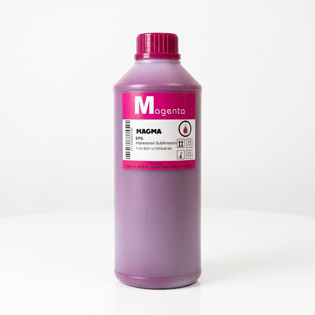 Tinta Magma Magenta para Epson Sublimación 1 Litro
